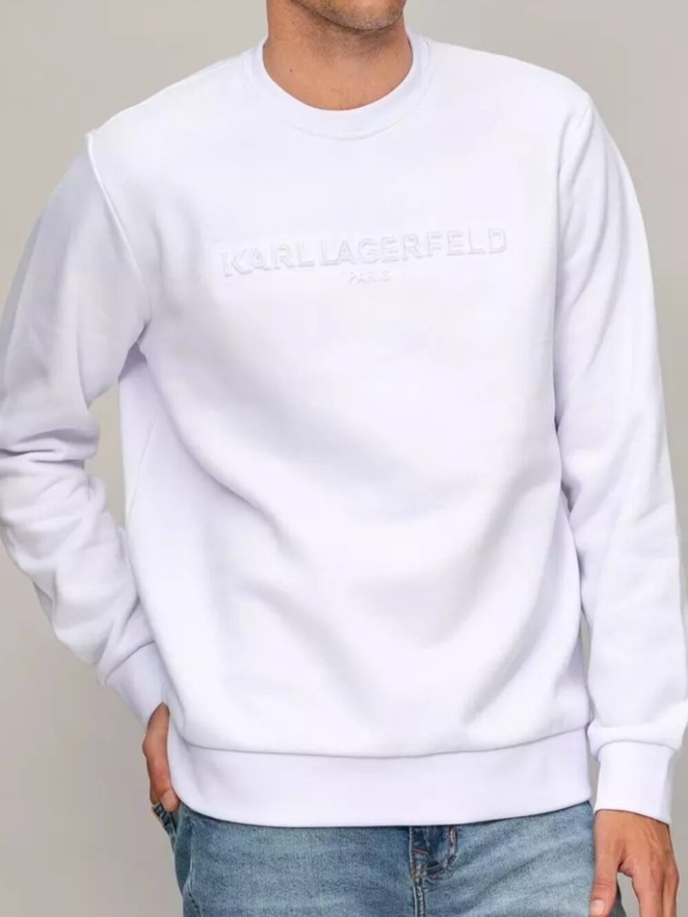 Karl Lagerfeld Paris crewneck sweatshirt sz S  NWT